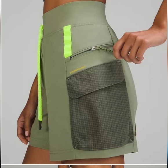 lululemon athletica Pants - lululemon athletica Green Athletic Shorts